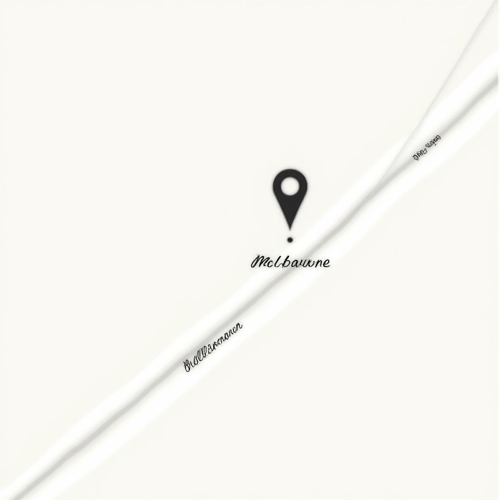 Map showing Glint Jewelry location in Melbourne